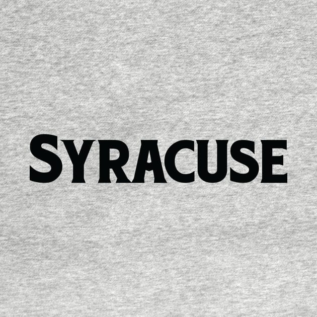 Syracuse New York Raised Me by ProjectX23Red